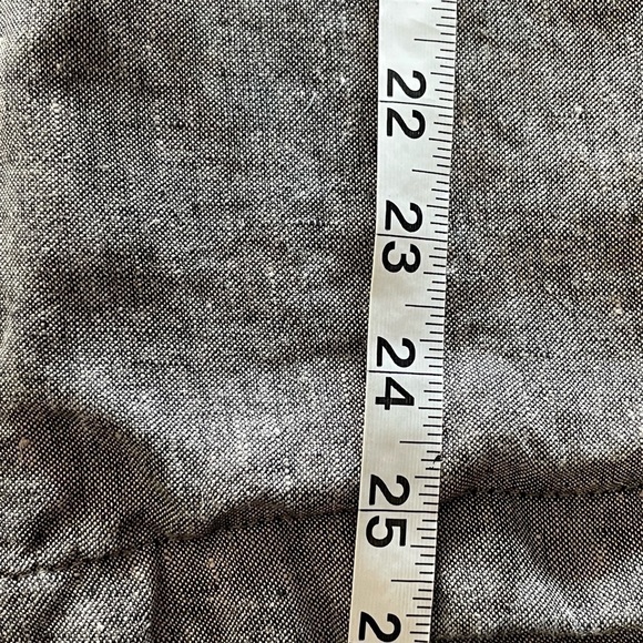 Andrea Jovine 100% Linen Blazer Jacket Gray/Brown Size Large - Picture 11 of 11